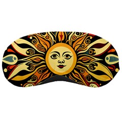 Boho Sun Sleep Mask by Valentinaart