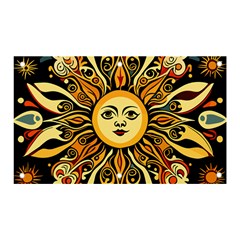 Boho Sun Banner And Sign 5  X 3  by Valentinaart