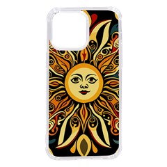 Boho Sun Iphone 14 Pro Max Tpu Uv Print Case by Valentinaart