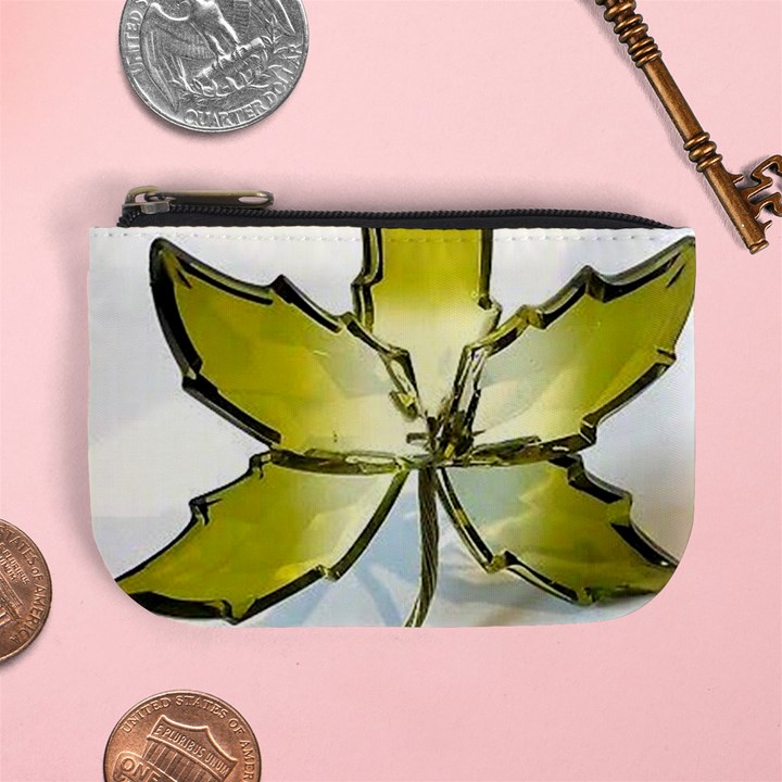 Life is beautiful and green Mini Coin Purse