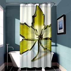 Life Is Beautiful And Green Shower Curtain 36  X 72  (stall)  by Humidesigner786