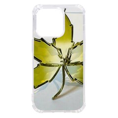 Life Is Beautiful And Green Iphone 14 Pro Tpu Uv Print Case by Humidesigner786