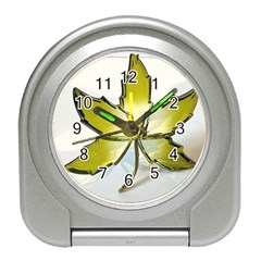 Life Is Beautiful And Green Travel Alarm Clock by Humidesigner786