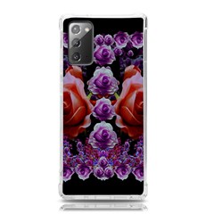 Night So Peaceful In The World Of Roses Samsung Galaxy Note 20 Tpu Uv Case by pepitasart