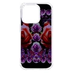 Night So Peaceful In The World Of Roses Iphone 14 Pro Tpu Uv Print Case