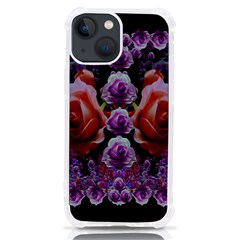 Night So Peaceful In The World Of Roses Iphone 13 Mini Tpu Uv Print Case