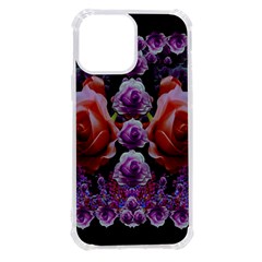 Night So Peaceful In The World Of Roses Iphone 13 Pro Max Tpu Uv Print Case