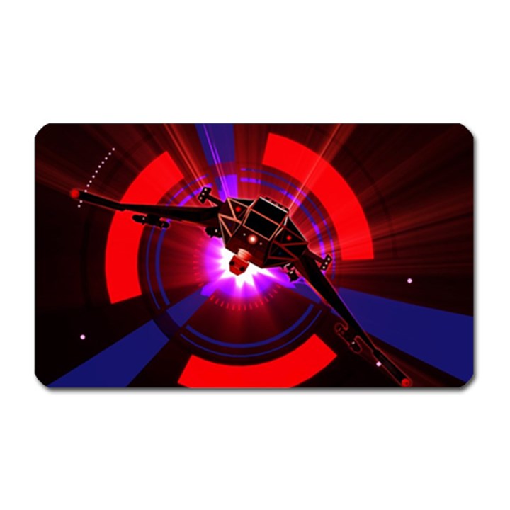 Science-fiction-cover-adventure Magnet (Rectangular)