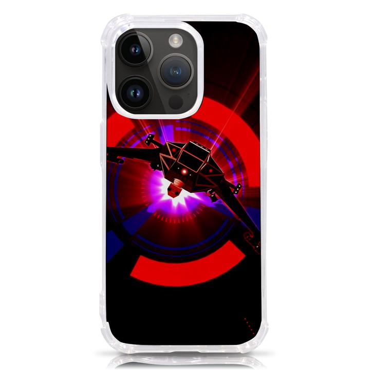 Science-fiction-cover-adventure iPhone 14 Pro TPU UV Print Case