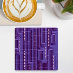 Background-non-seamless-pattern Uv Print Square Tile Coaster  by Cowasu