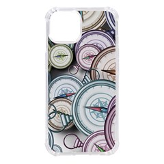 Compass-direction-north-south-east Iphone 14 Tpu Uv Print Case by Cowasu