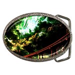 Science-fiction-forward-futuristic Belt Buckles Front