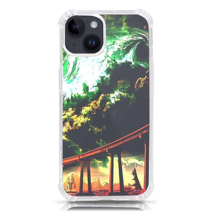 Science-fiction-forward-futuristic iPhone 14 TPU UV Print Case