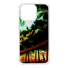 Science-fiction-forward-futuristic Iphone 13 Pro Tpu Uv Print Case