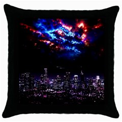 Science-fiction-sci-fi-forward Throw Pillow Case (black) by Cowasu