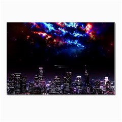 Science-fiction-sci-fi-forward Postcard 4 x 6  (pkg Of 10) by Cowasu