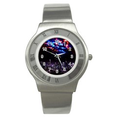 Science-fiction-sci-fi-forward Stainless Steel Watch by Cowasu