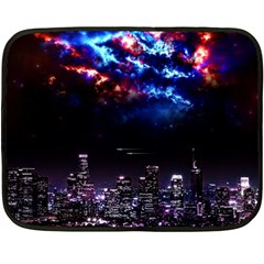 Science-fiction-sci-fi-forward Two Sides Fleece Blanket (mini) by Cowasu