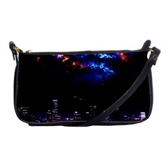 Science-fiction-sci-fi-forward Shoulder Clutch Bag by Cowasu