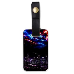 Science-fiction-sci-fi-forward Luggage Tag (one Side) by Cowasu