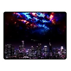 Science-fiction-sci-fi-forward Two Sides Fleece Blanket (small) by Cowasu