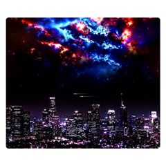 Science-fiction-sci-fi-forward Two Sides Premium Plush Fleece Blanket (small) by Cowasu