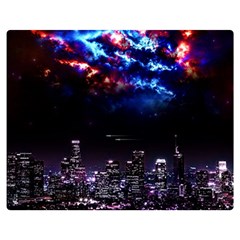 Science-fiction-sci-fi-forward Two Sides Premium Plush Fleece Blanket (medium) by Cowasu