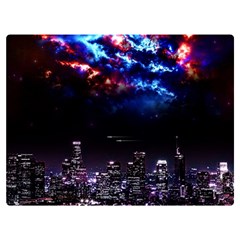 Science-fiction-sci-fi-forward Two Sides Premium Plush Fleece Blanket (extra Small) by Cowasu