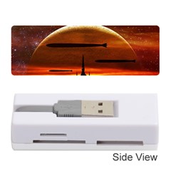 Science-fiction-digital-illustration Memory Card Reader (stick) by Cowasu