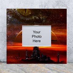 Science-fiction-digital-illustration White Wall Photo Frame 5  X 7  by Cowasu