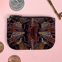 Abstract-design-backdrop-pattern Mini Coin Purse by Cowasu