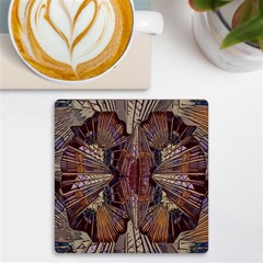 Abstract-design-backdrop-pattern Uv Print Square Tile Coaster  by Cowasu