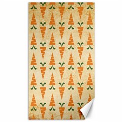 Patter-carrot-pattern-carrot-print Canvas 40  X 72  by Cowasu