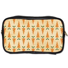 Patter-carrot-pattern-carrot-print Toiletries Bag (two Sides) by Cowasu