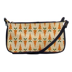 Patter-carrot-pattern-carrot-print Shoulder Clutch Bag by Cowasu