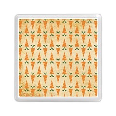 Patter-carrot-pattern-carrot-print Memory Card Reader (square) by Cowasu