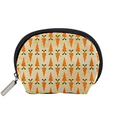 Patter-carrot-pattern-carrot-print Accessory Pouch (small) by Cowasu