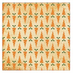 Patter-carrot-pattern-carrot-print Square Satin Scarf (36  X 36 ) by Cowasu