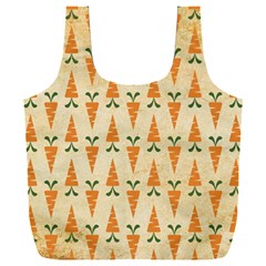 Patter-carrot-pattern-carrot-print Full Print Recycle Bag (xxl) by Cowasu