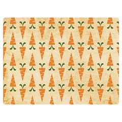 Patter-carrot-pattern-carrot-print Two Sides Premium Plush Fleece Blanket (extra Small) by Cowasu