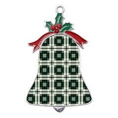 Pattern-design-texture-fashion Metal Holly Leaf Bell Ornament