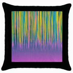 Background-colorful-texture-bright Throw Pillow Case (black)