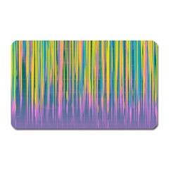 Background-colorful-texture-bright Magnet (rectangular)