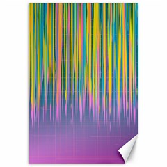 Background-colorful-texture-bright Canvas 12  X 18 