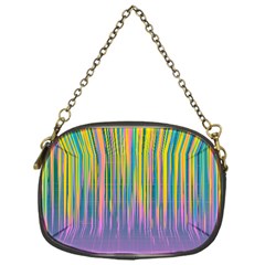 Background-colorful-texture-bright Chain Purse (One Side)