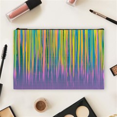 Background-colorful-texture-bright Cosmetic Bag (Large)