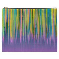 Background-colorful-texture-bright Cosmetic Bag (XXXL)