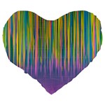 Background-colorful-texture-bright Large 19  Premium Heart Shape Cushions Back