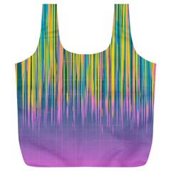 Background-colorful-texture-bright Full Print Recycle Bag (XL)