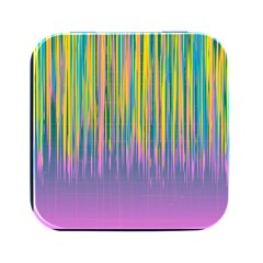 Background-colorful-texture-bright Square Metal Box (black)